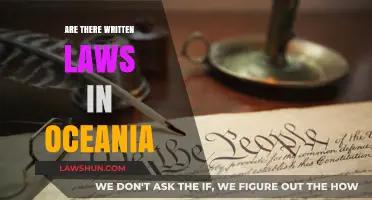 Exploring Oceania's Legal Framework: Written Laws Across the Pacific Islands