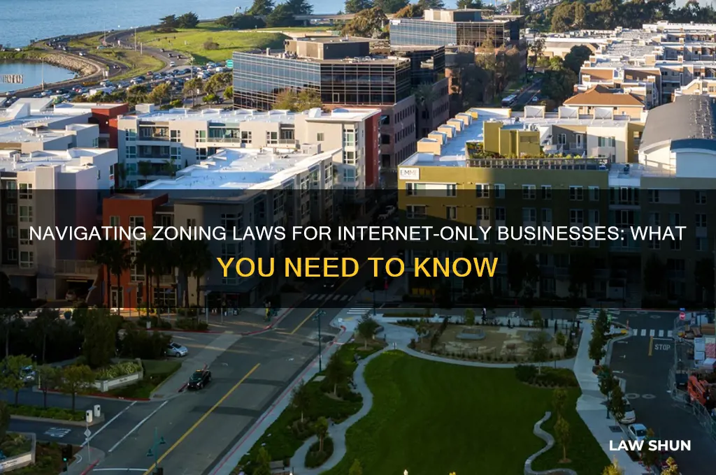are there zoning ordinances or laws for internet only companies