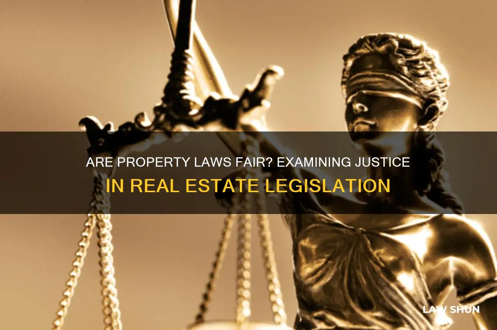 are these laws regarding property just