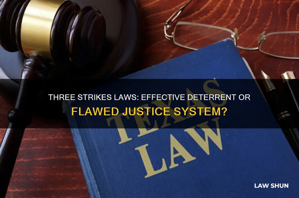 are three strikes laws a mistake