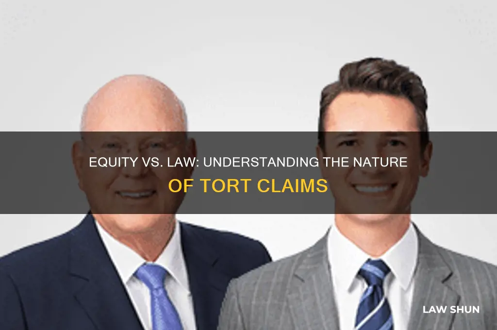 are tort claims equitable or law