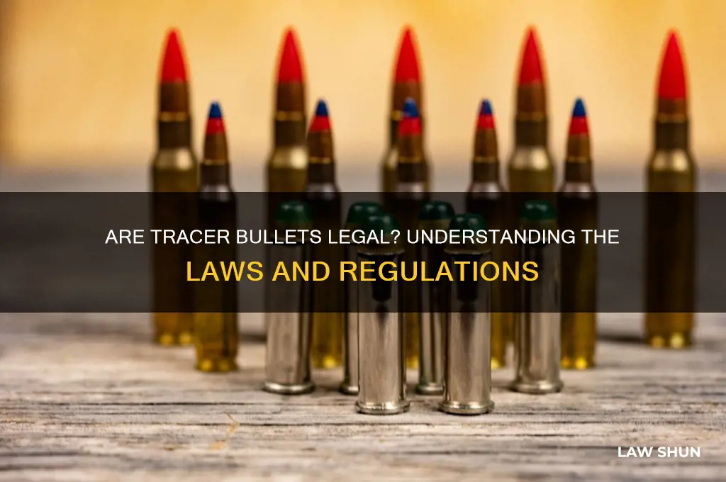 are tracer bullets against the law