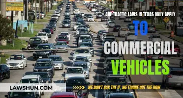 Traffic Laws in Texas: Commercial Vehicles Only?