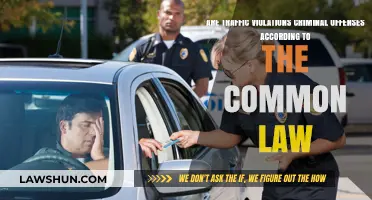 Traffic Violations: Criminal Offenses or Civil Infractions?