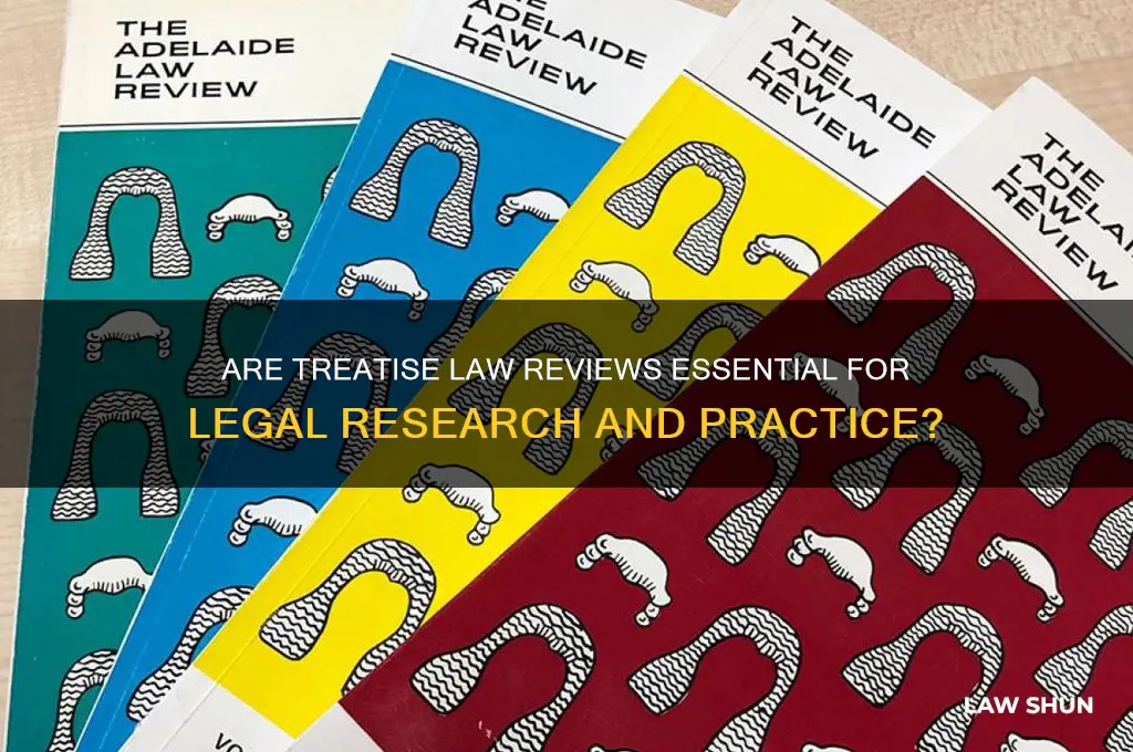are treatise law reviews