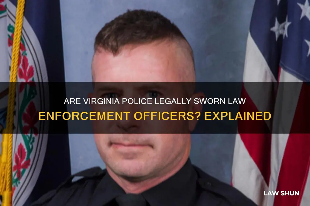 are va police sworn officers of the law
