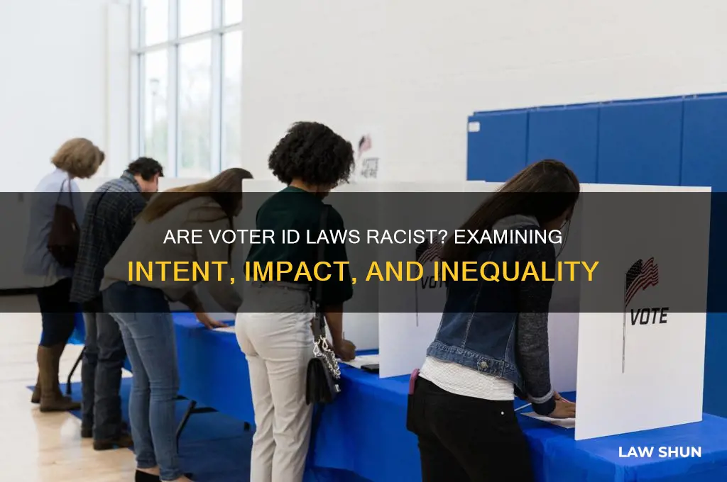 are voter id laws racist