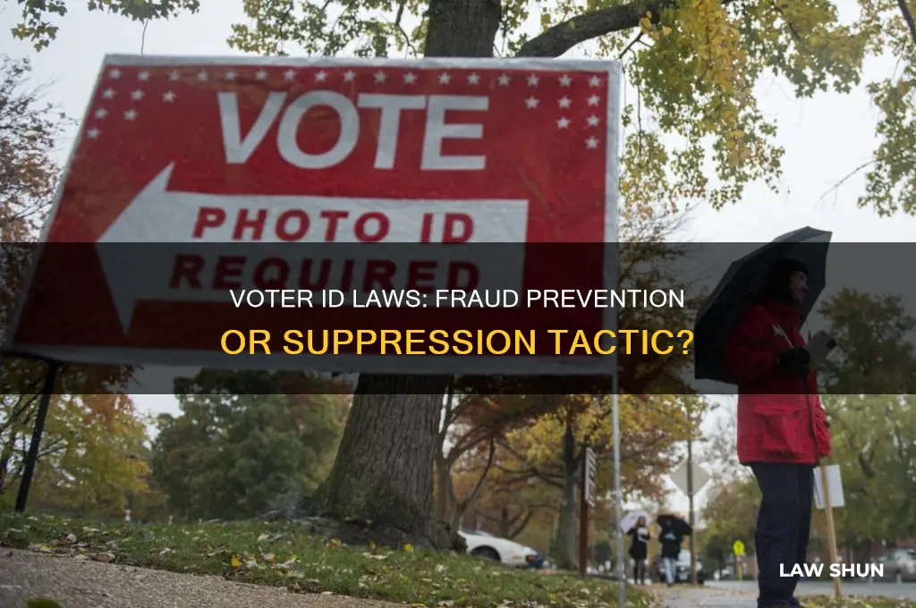 are voter id laws suppressing fraud
