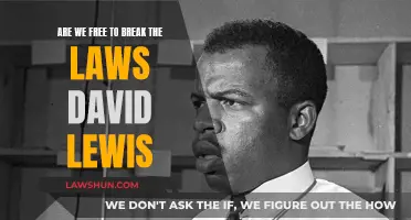 The Freedom to Break Laws: A David Lewis Conundrum