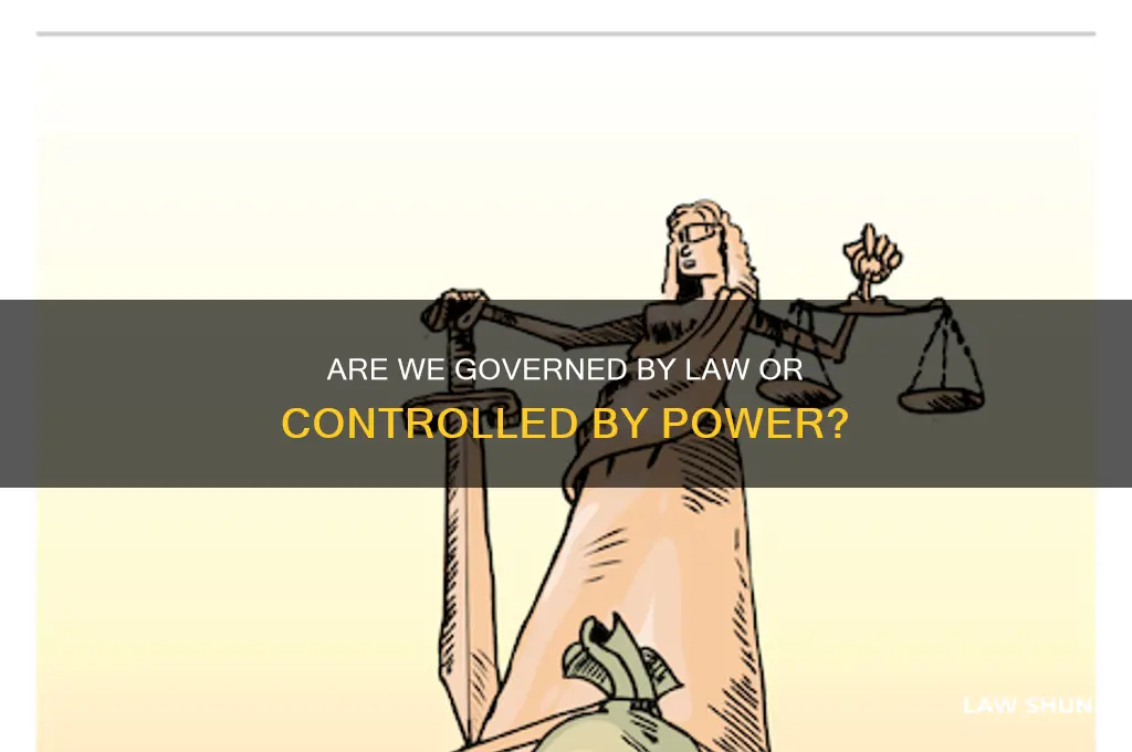are we govenered by the law