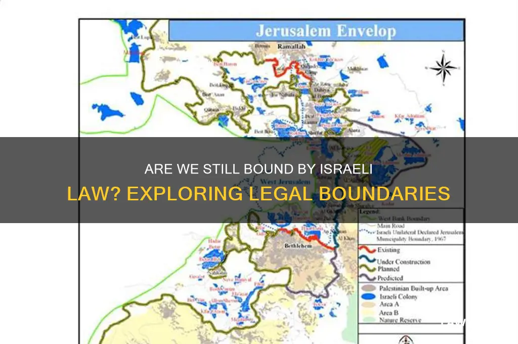 are we still in israeli law