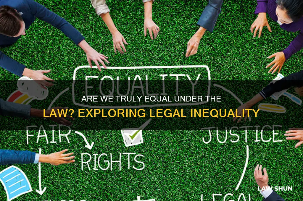are we unequal to the law