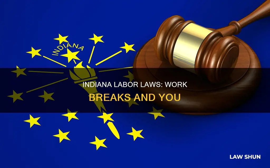 are work breaks mandated by indiana law