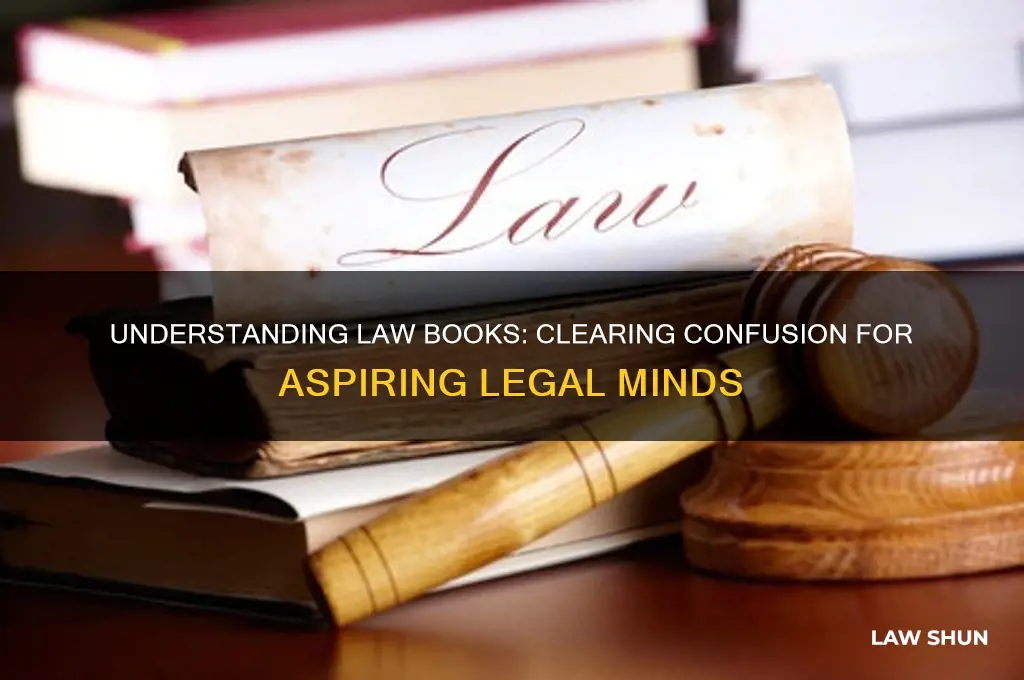 are you confused about law book