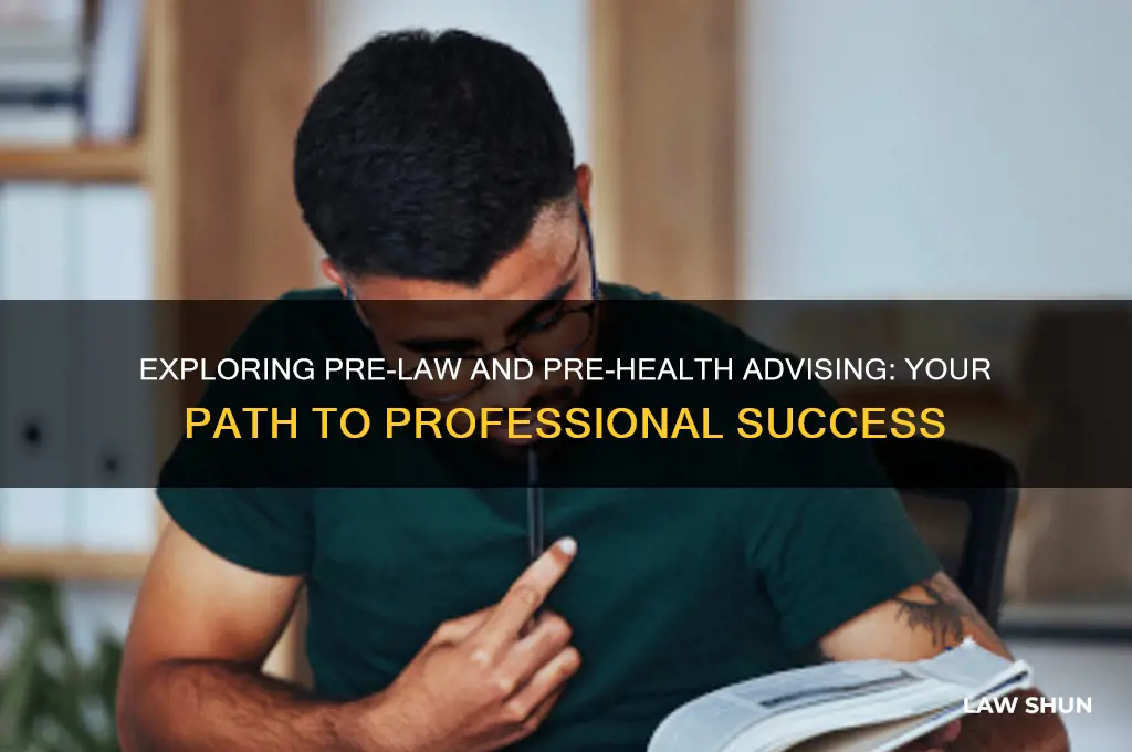 are you interested in pre-professional pre-law or pre-health advising