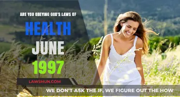 Obeying God's Health Laws: June 1997 Reflections and Insights
