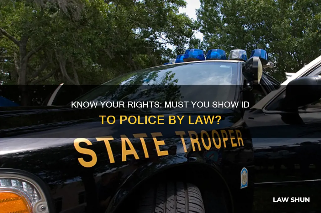 are you requiredby law to give your id to police