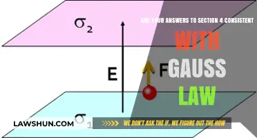 Consistency Check: Section 4 Answers and Gauss's Law Explained