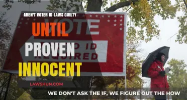 Voter ID Laws: Presumed Guilty or Innocent? A Critical Analysis
