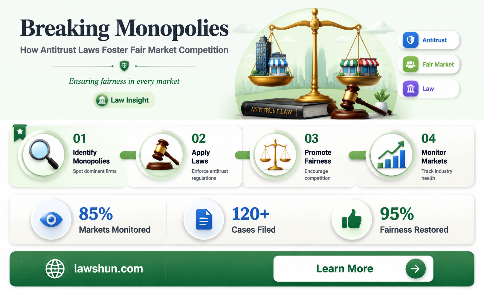 are laws that prevent the formation and continuation of monopolies