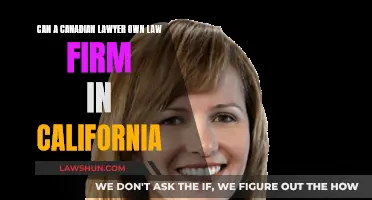 Can Canadian Lawyers Own Firms in California?