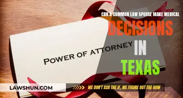 Medical Decisions and Common Law Marriage in Texas
