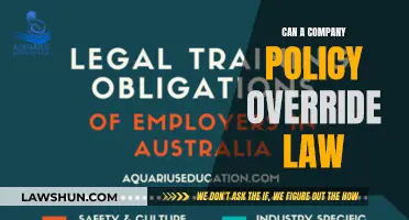 Company Policies: Overriding Laws or Breaking Them?
