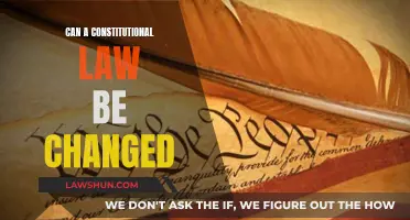 Constitutional Law Amendments: Possibility or Pipe Dream?