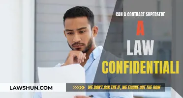 Contractual Confidentiality: Can It Override Legal Requirements?
