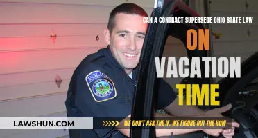 Contract Vacation Time: Overriding Ohio State Law?