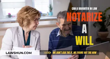 Notarizing a Will: Daughter-in-Law's Role and Legal Standing