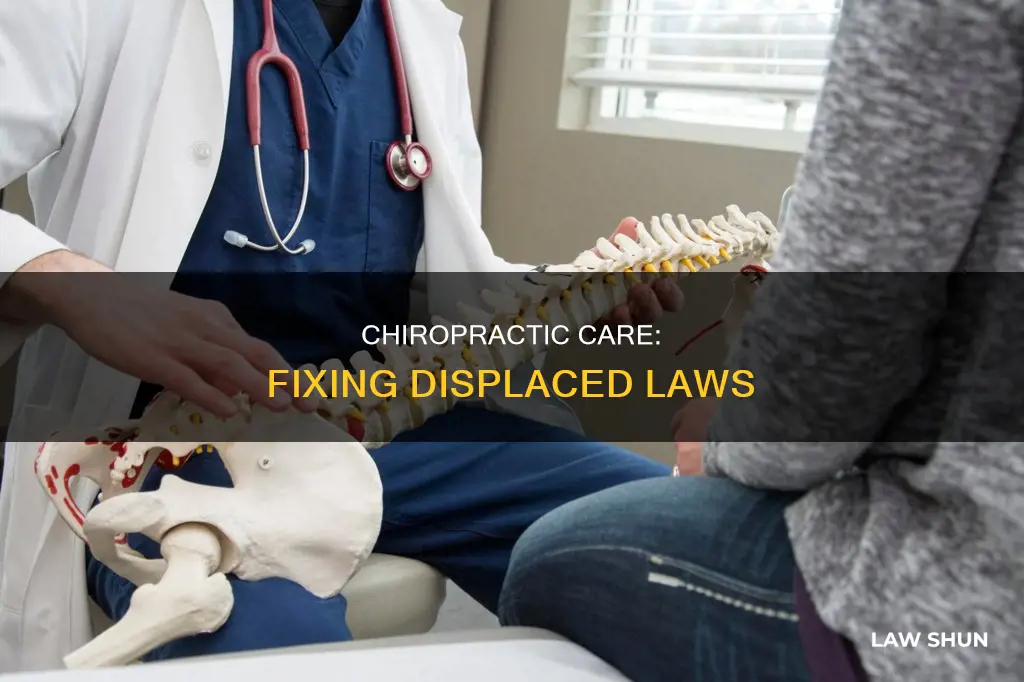 can a displaced law be fixed by a chiropractor
