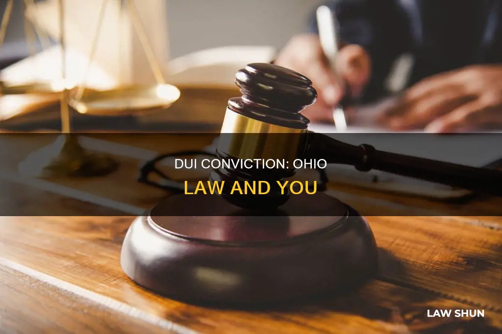 can a dui convictione under ohio law