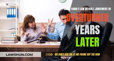 Default Judgement: Can It Be Overturned Years Later?