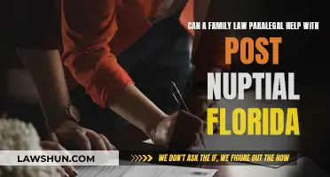 How Florida Family Law Paralegals Navigate Post-Nuptial Cases