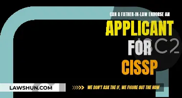 Father-in-Law's Endorsement for CISSP: Valid or Not?