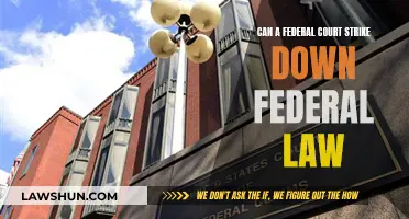 Federal Court's Power: Striking Down Federal Law?