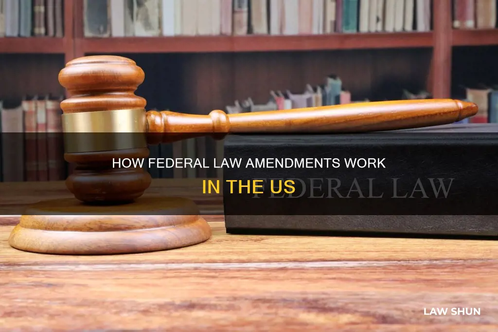 can a federal law be changed