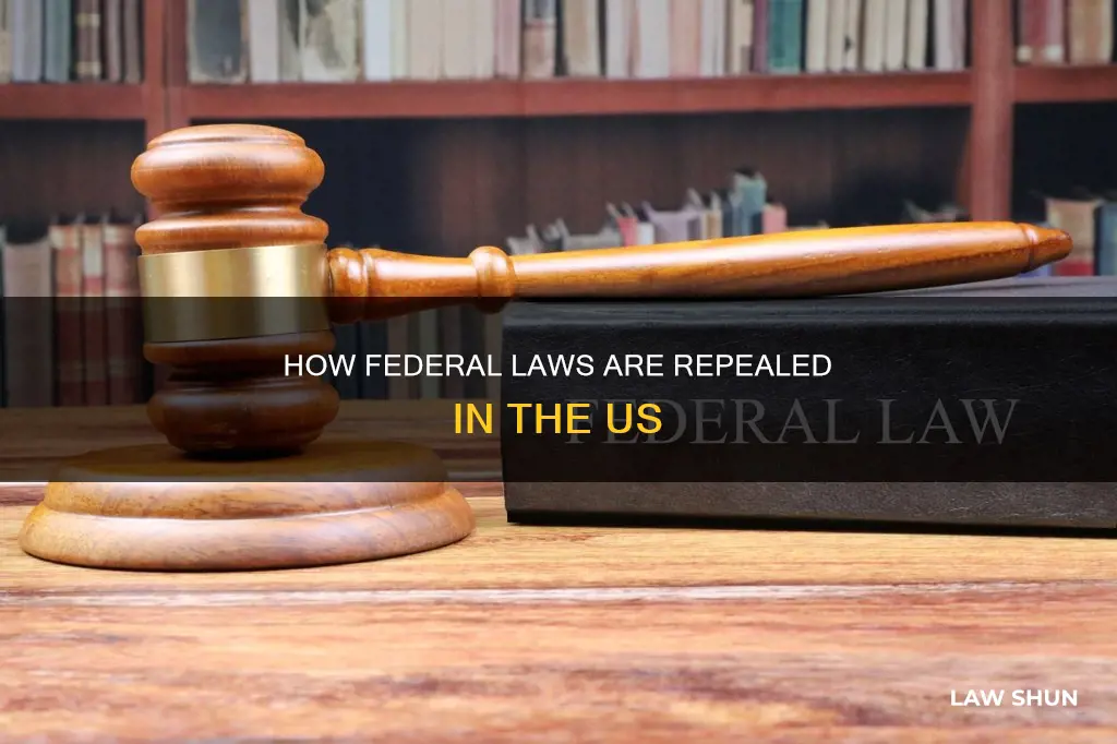 can a federal law be repealed