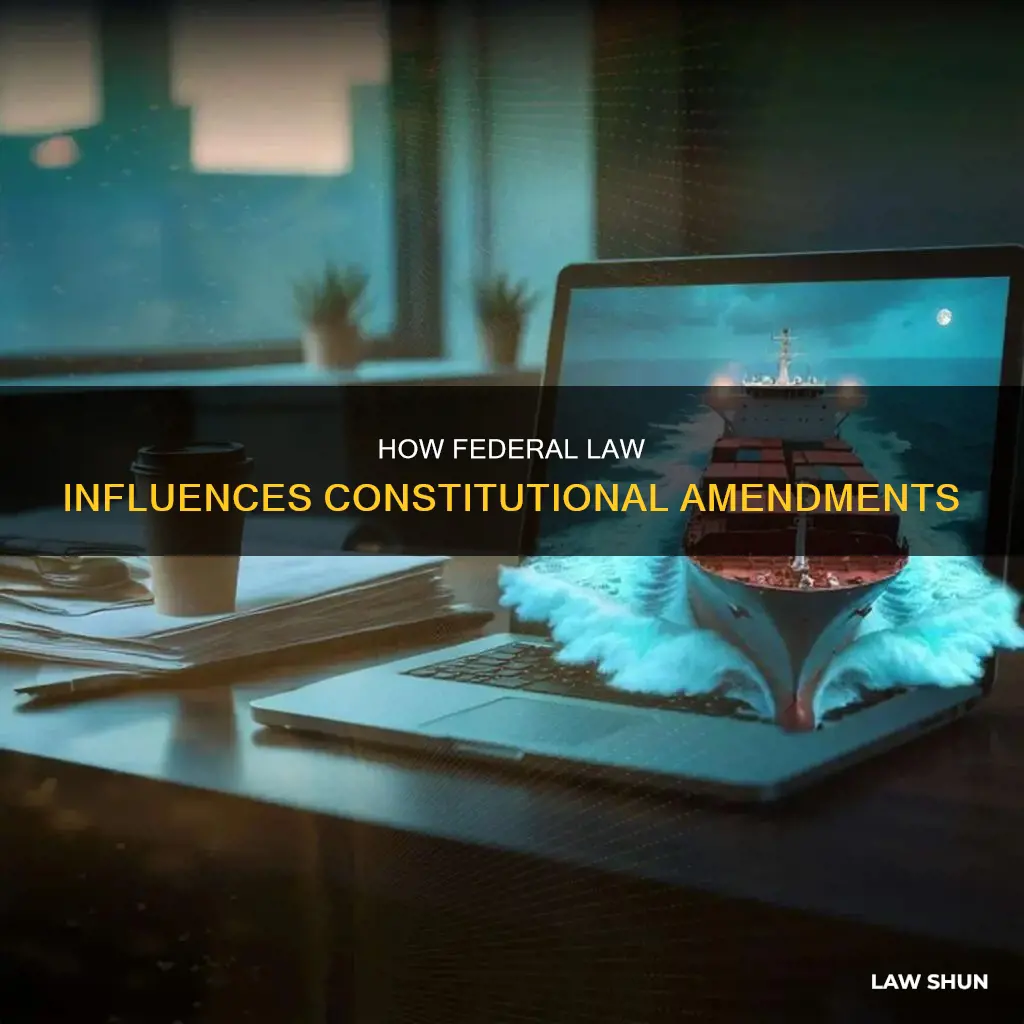 can a federal law change an amendment
