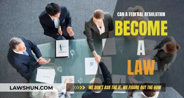 Federal Resolutions: Laws or Not?