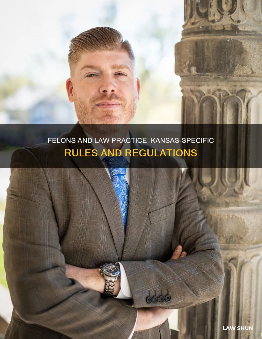 can a felon practice law in the state of kansas