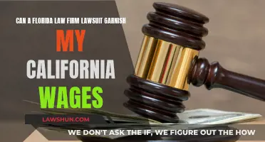 Can Florida Lawsuits Garnish California Wages?