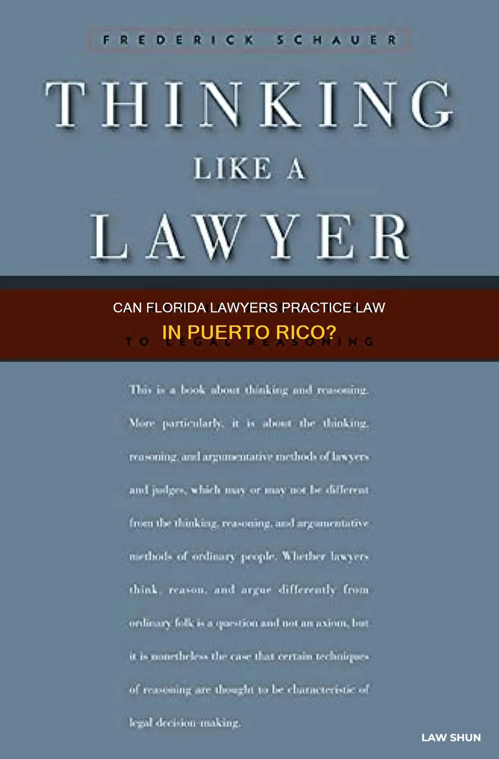 can fl lawyers practice law in puerto rico