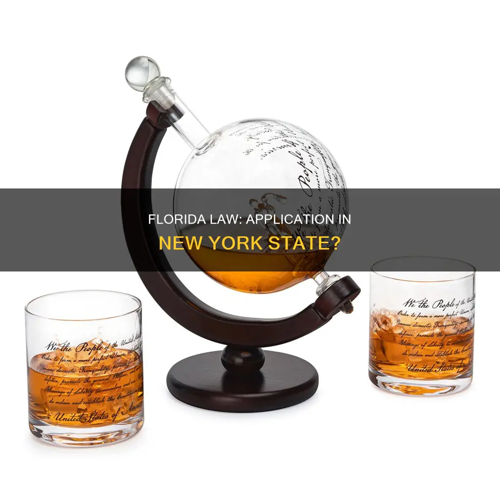 can florida law apply to work in ny