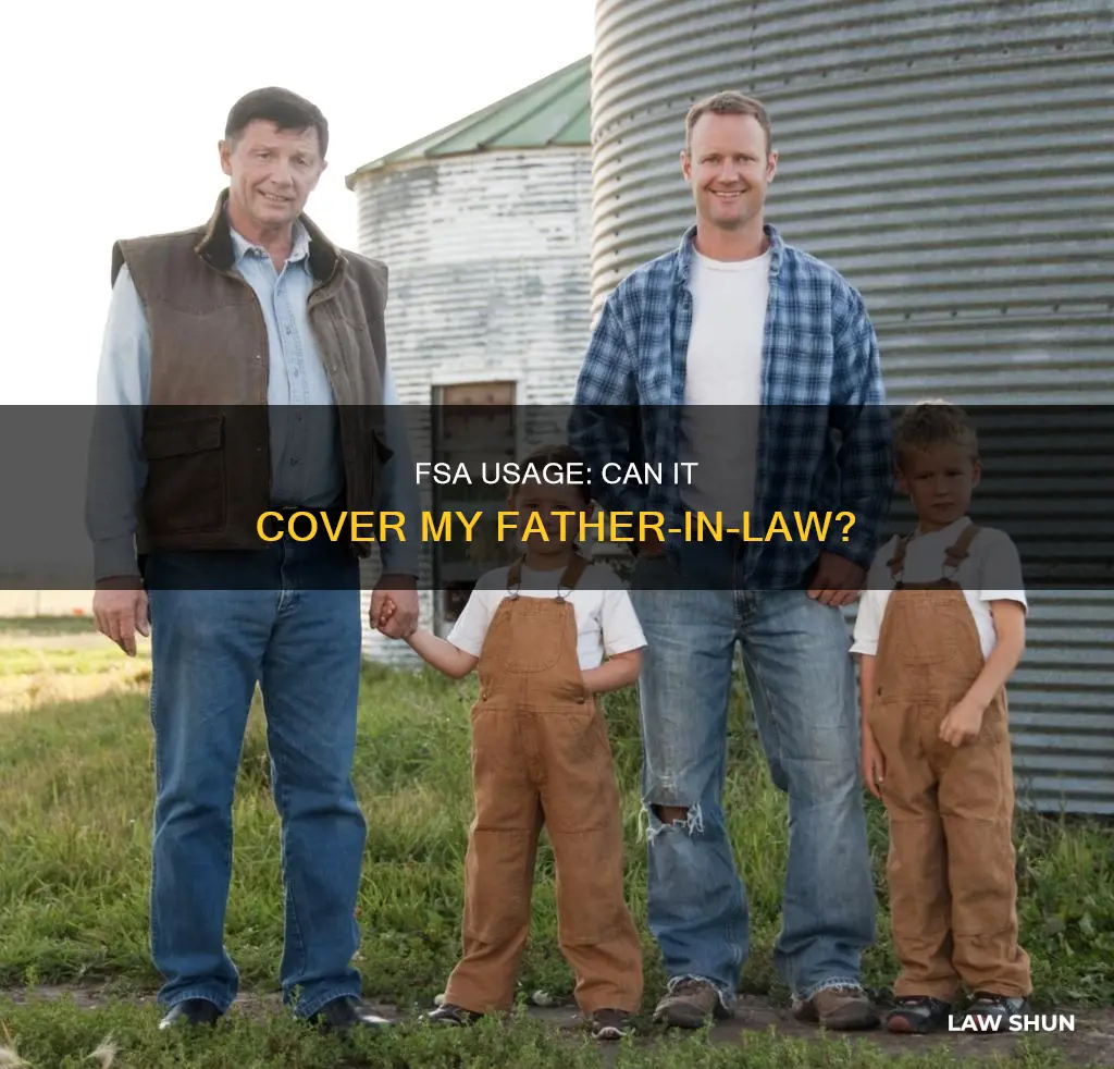 can fsa be used for my father in law