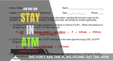 Gas Laws: Stable Atm Conditions?