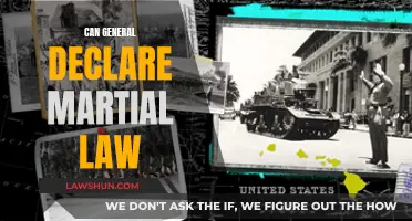 Martial Law: Can a General Impose It?