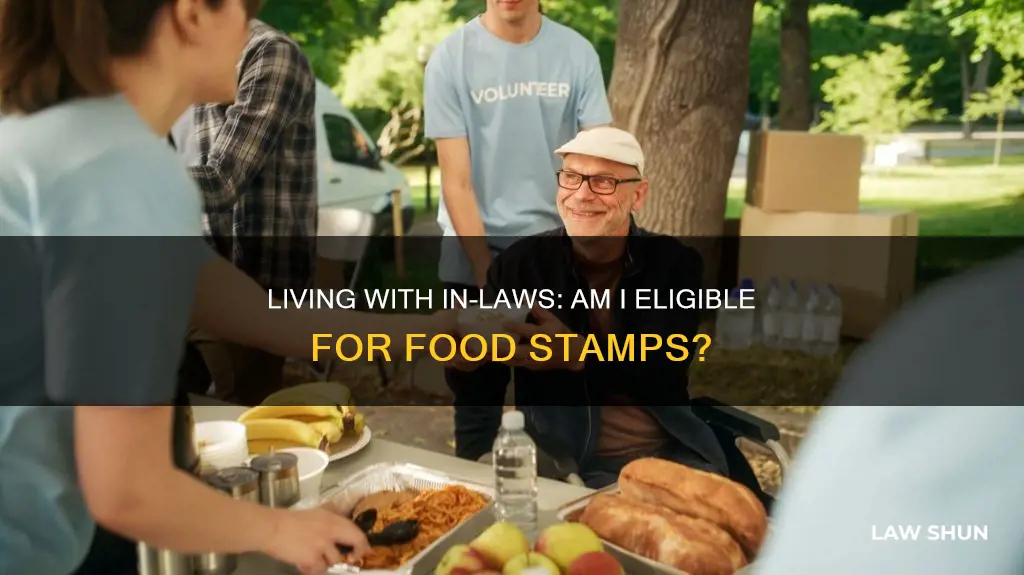 can get foodstamps i live with my in laws