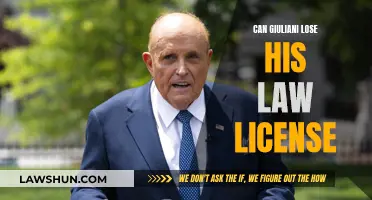 Giuliani's Law License: At Risk of Revocation?